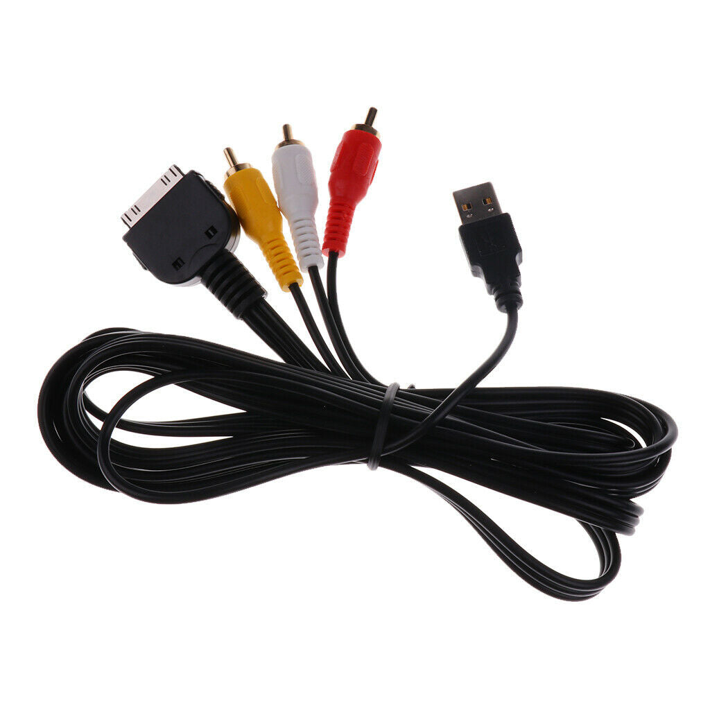 CD-IU230V AUX Audio/Video Adapter Cable for Avic-F900Bt Avic-F700Bt 7010Bt