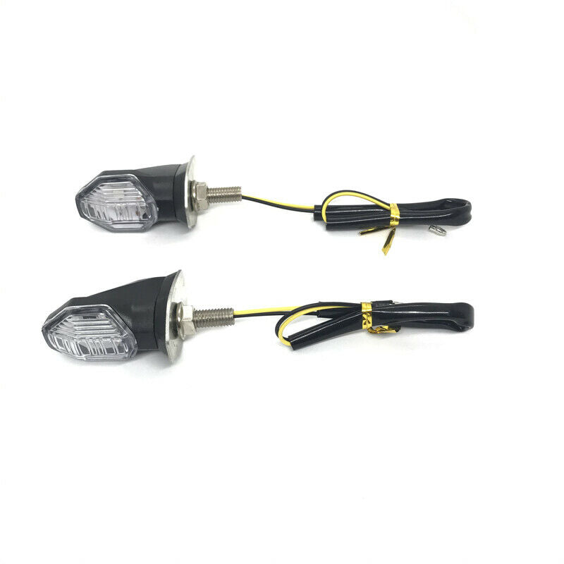 Motorcycle Flashing Turn Signal Indicator LED Triangle DRL Tail Light Lamp 1.3 W