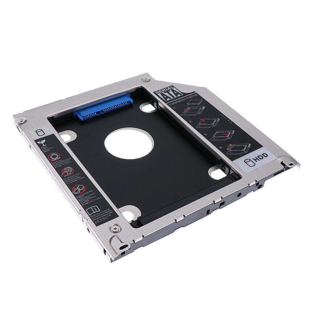Hard Drive Tray 2nd HDD Caddy 2.5 Inch SATA3.0 I II III For MacBook Pro PC