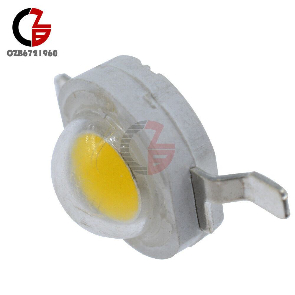 Newest （100PCS）1W Warm White SMD LED Beads NEW 100-110LM