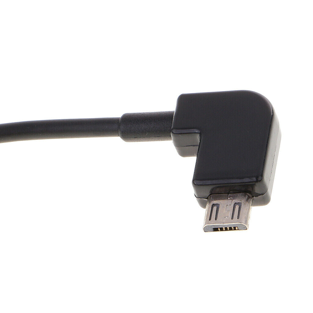 2 Pieces 30cm Micro USB RC Connector Cable to Smartphone Tablet for DJI Mavic