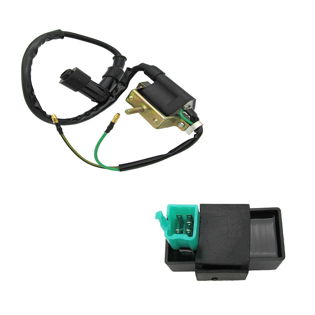 Racing Ignition Coil + 6 Pin AC Cdi Box for 50Cc 140cc Scooter Moped ATV Part