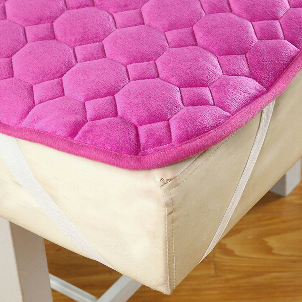 Non-slip Cosmetic Beauty Table Mattress Massage Bed Sheet Purple -75x190cm