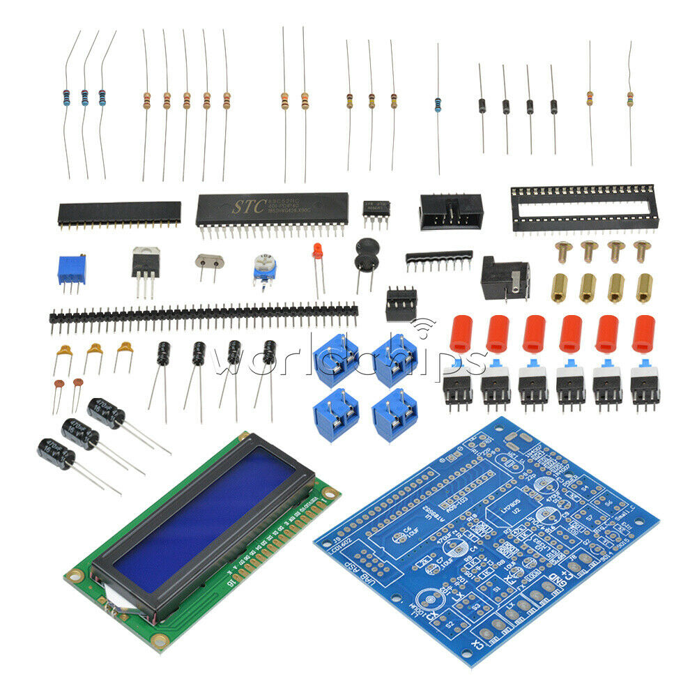 DIY LED Capacitance Frequency Inductance Tester Digital Meter/51 microcontroller