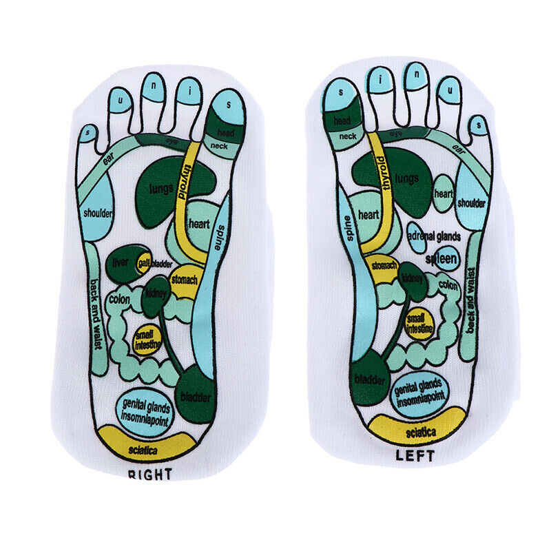 Physiotherapy Massage Relieve Tired Feet Reflexology Socks Foot Point Sock