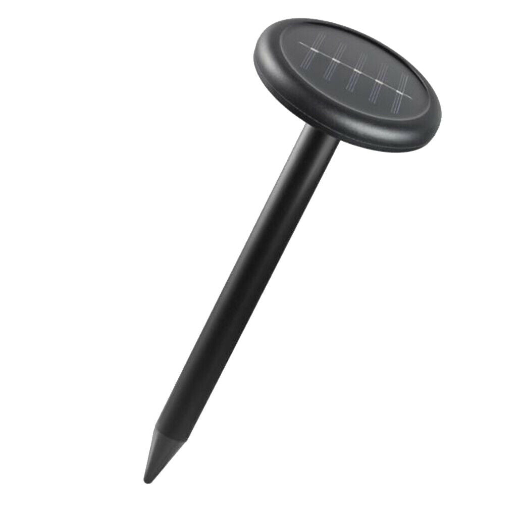 Waterproof Ultrasonic Solar Mole Repellent Repeller for Outdoor Lawn Garden