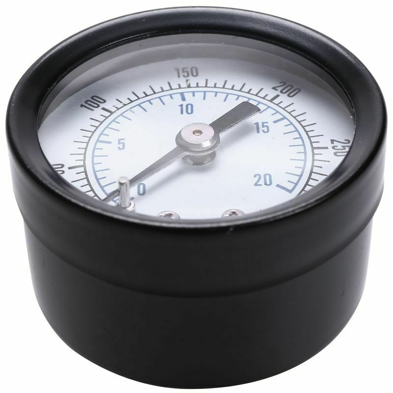 Ts-40 1/8 Inch Mini Pressure Gauge For Fuel Air Oil Liquid Water 0-20Bar / 0-3T7