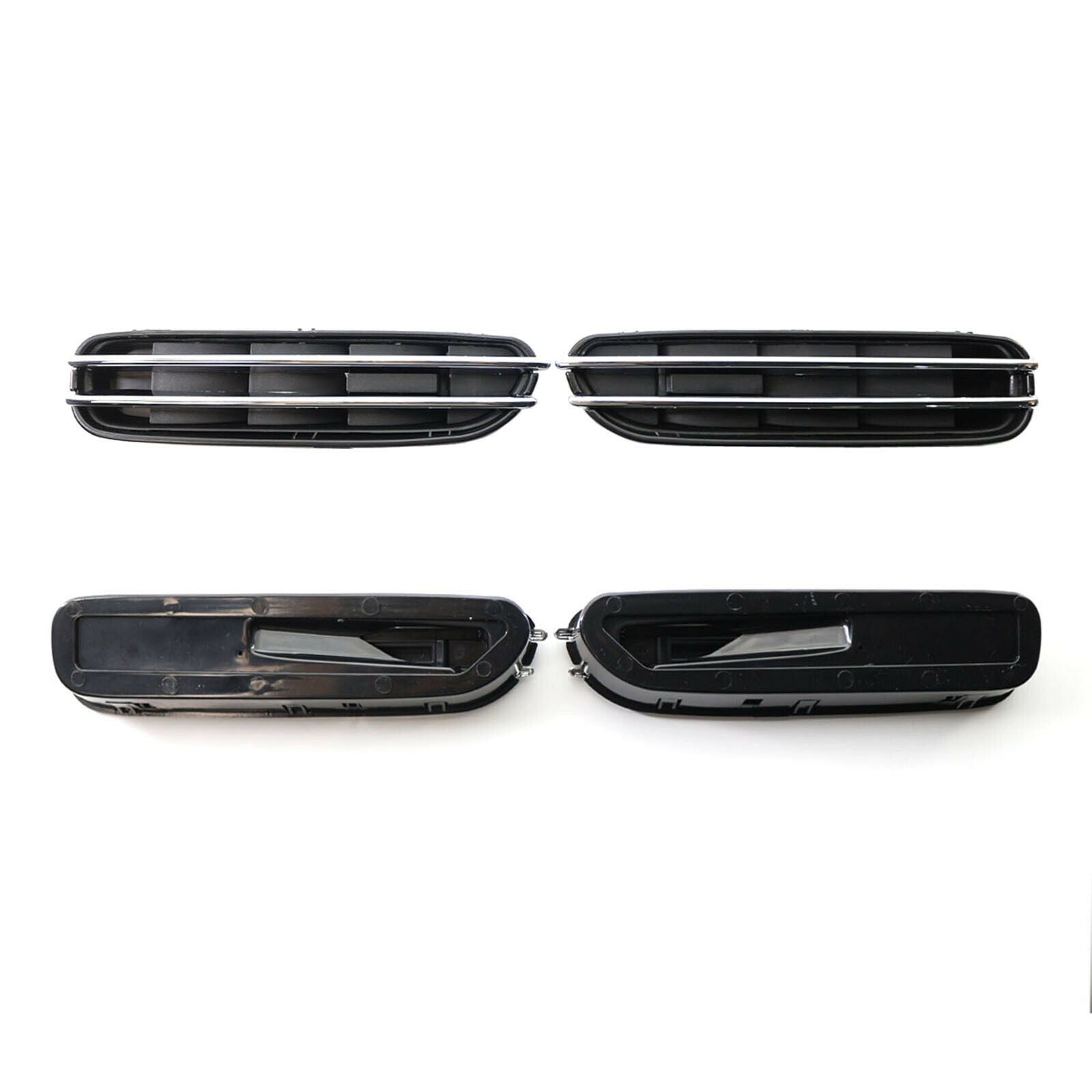 1 Pair Air Flow Vents Grilles Decor Fits for BMW E39 E60 E61 M5 2005-2010