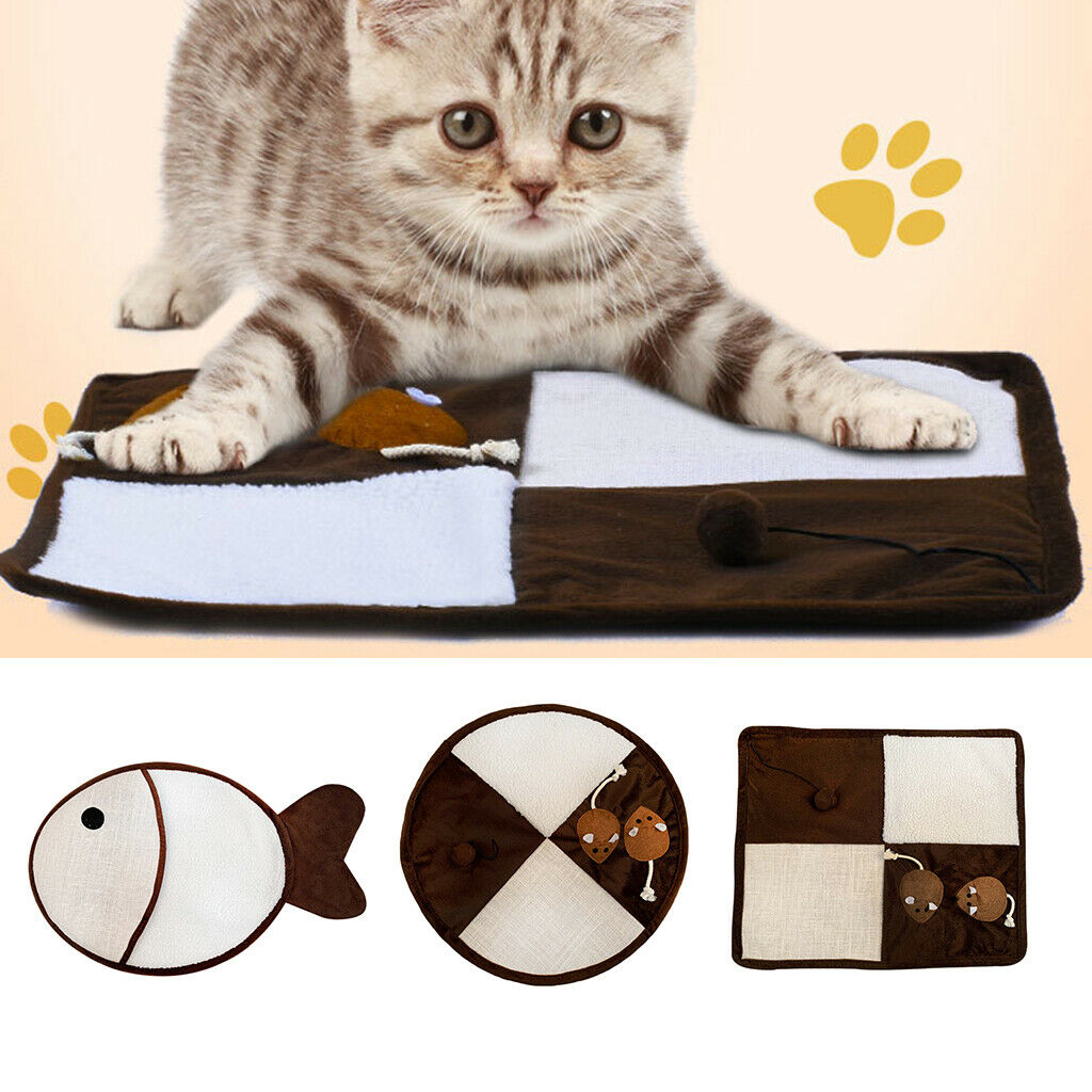 Cats Scratching Pad Cat Scratcher Sleeping Mat For Medium Large Cat Square