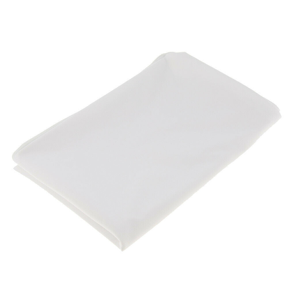Waterproof Mite-proof Luxury Silky Pillowcases Zipper - White - 48x74cm