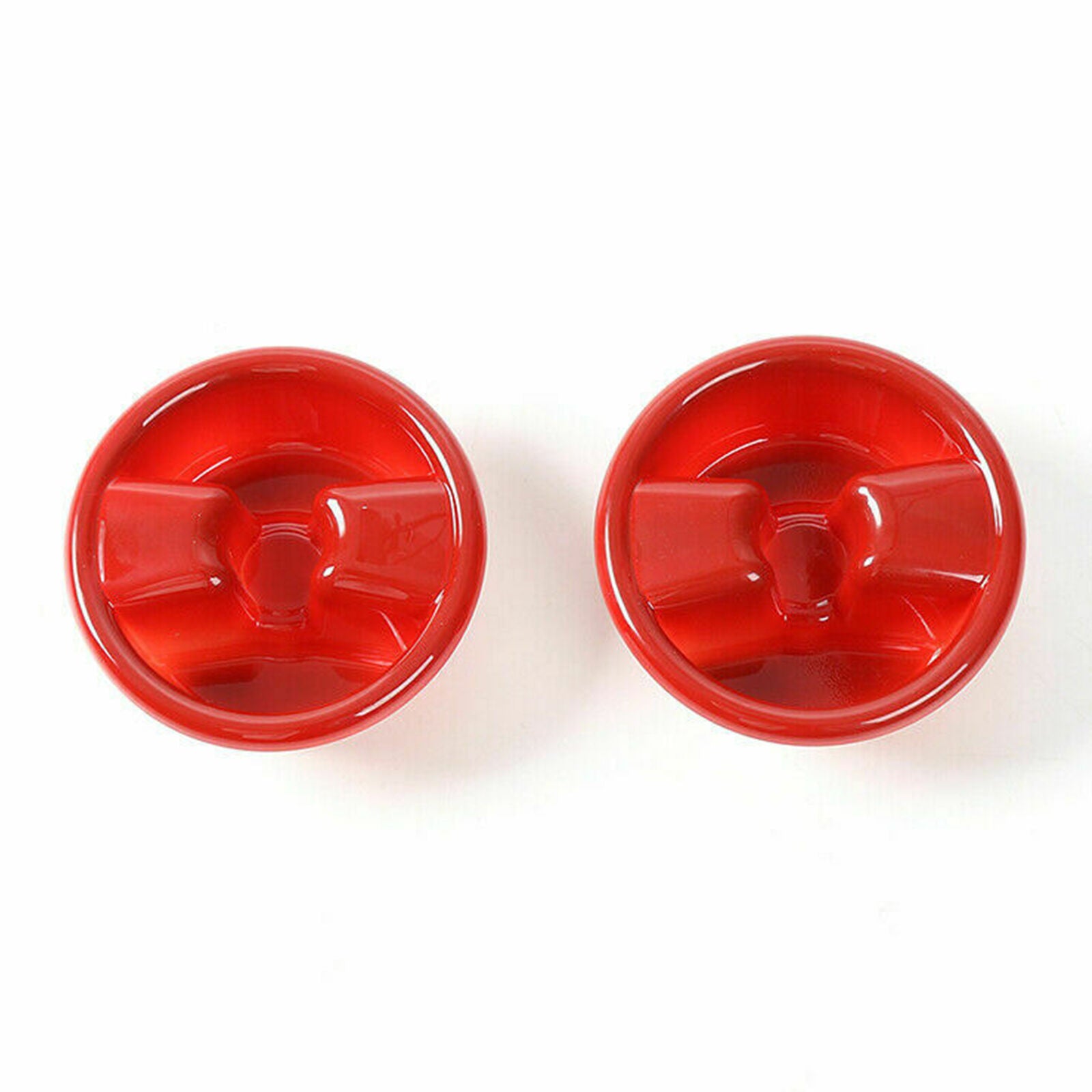 Roof Top Mounting Knob Cover Trim For 2007-2018 Jeep Wrangler JK Accessories Red