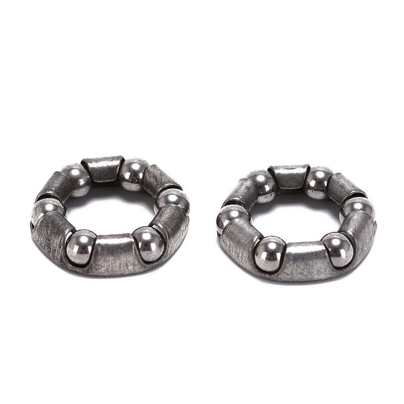 2pcs bicycle rear wheel axle 6 ball bearing cages bike cycling shafts KV LoQ XC