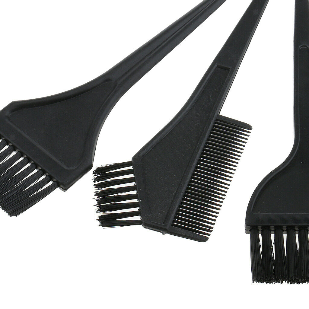 10Pcs Hair Coloring Brush Bowl Highlighting Comb Dyeing Kit Salon Comb Tool