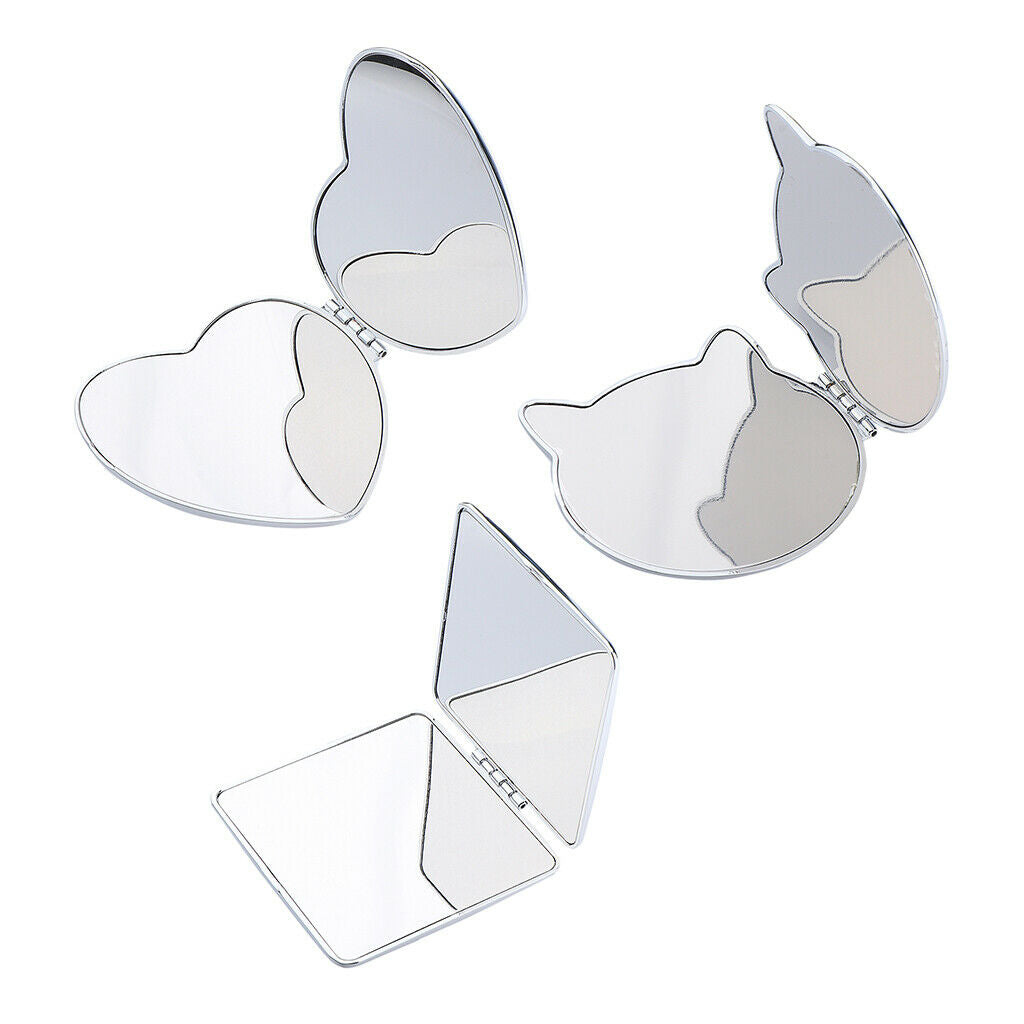 Pocket Travel Cute Vanity Mirror Lovely Portable Makeup Mirrors Square