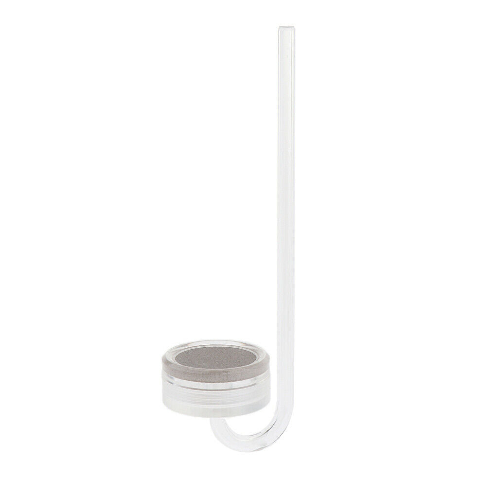 Aquarium Acrylic CO2 Diffuser Carbon Dioxide Atomizer Reactor Round Bottom L