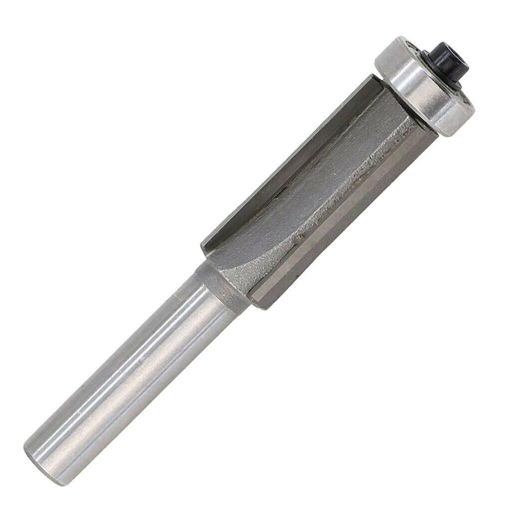 8mm Woodworking Milling Cutter Slotting Cutter with Bearing Trimming Tool