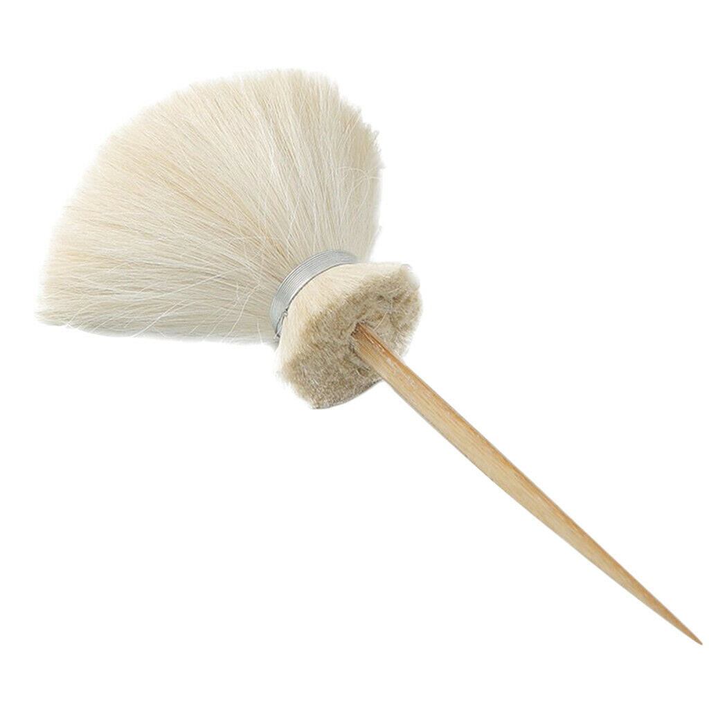 Natural Hair Brush Clay Ceramic Pottery Brushing Smoothing Cleaning Tool