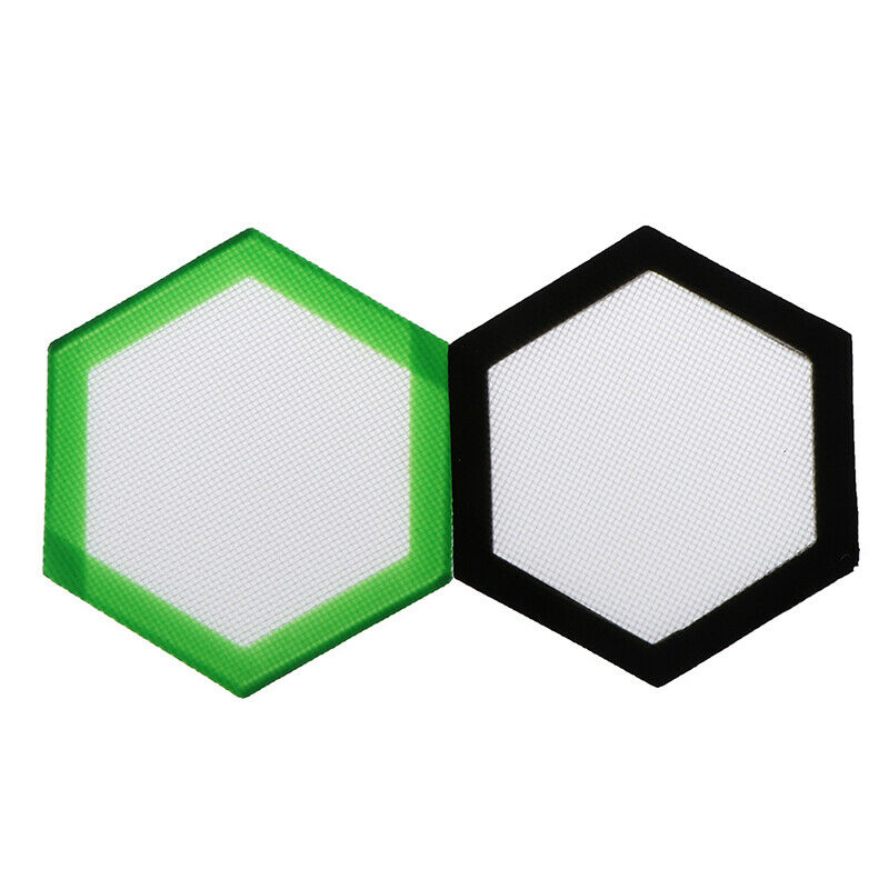 Hexagon Oil Slick Concentrate Pads Mat Oil Slick Non Stick Fibers Glass Silicons