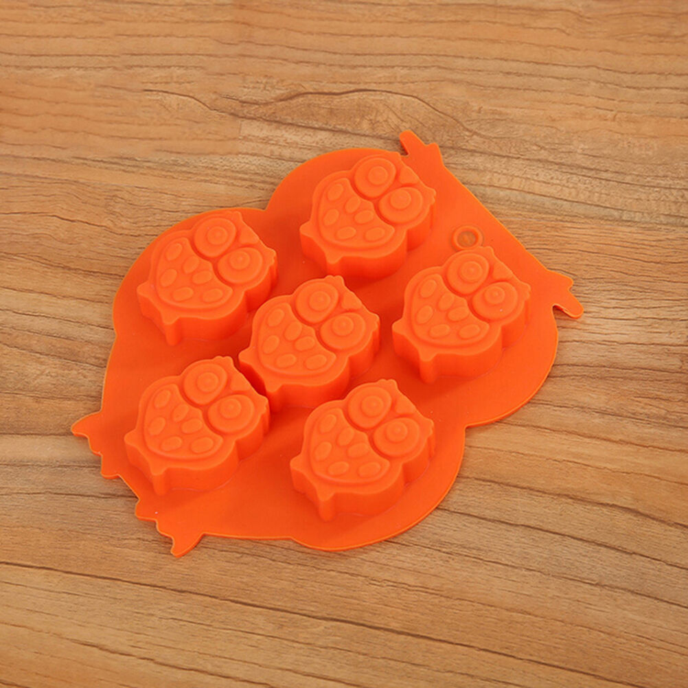 Mulit Cute Owl Cake Mold Soap Silicone Mould For Candy Chocolate Kid Chil.l8
