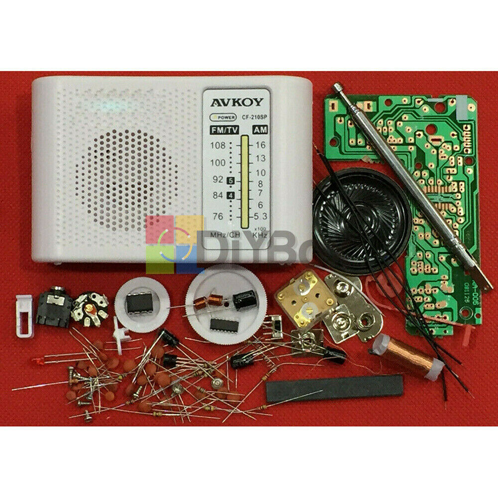 CF210SP FM Am Radio Kit Parts Suite for Ham Electronic Lover Assemble DIY