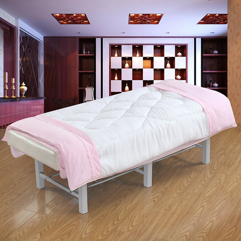 Acupuncture Massage Table Bed Mattress Sheet Pad Quilt Cover Set Kit Pink