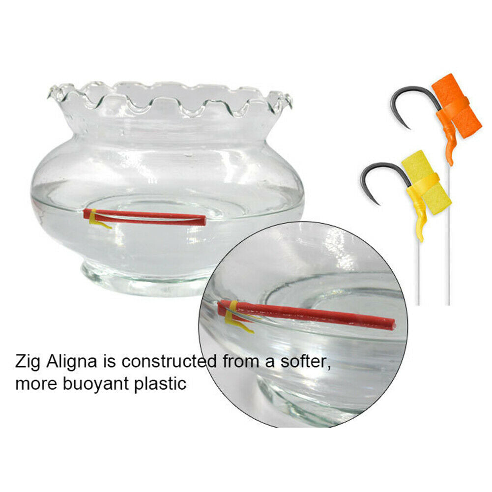Fishing Hook Rig Accessories for Zig Rig Foam Hook Line Aligners Kit Tackle 1 @