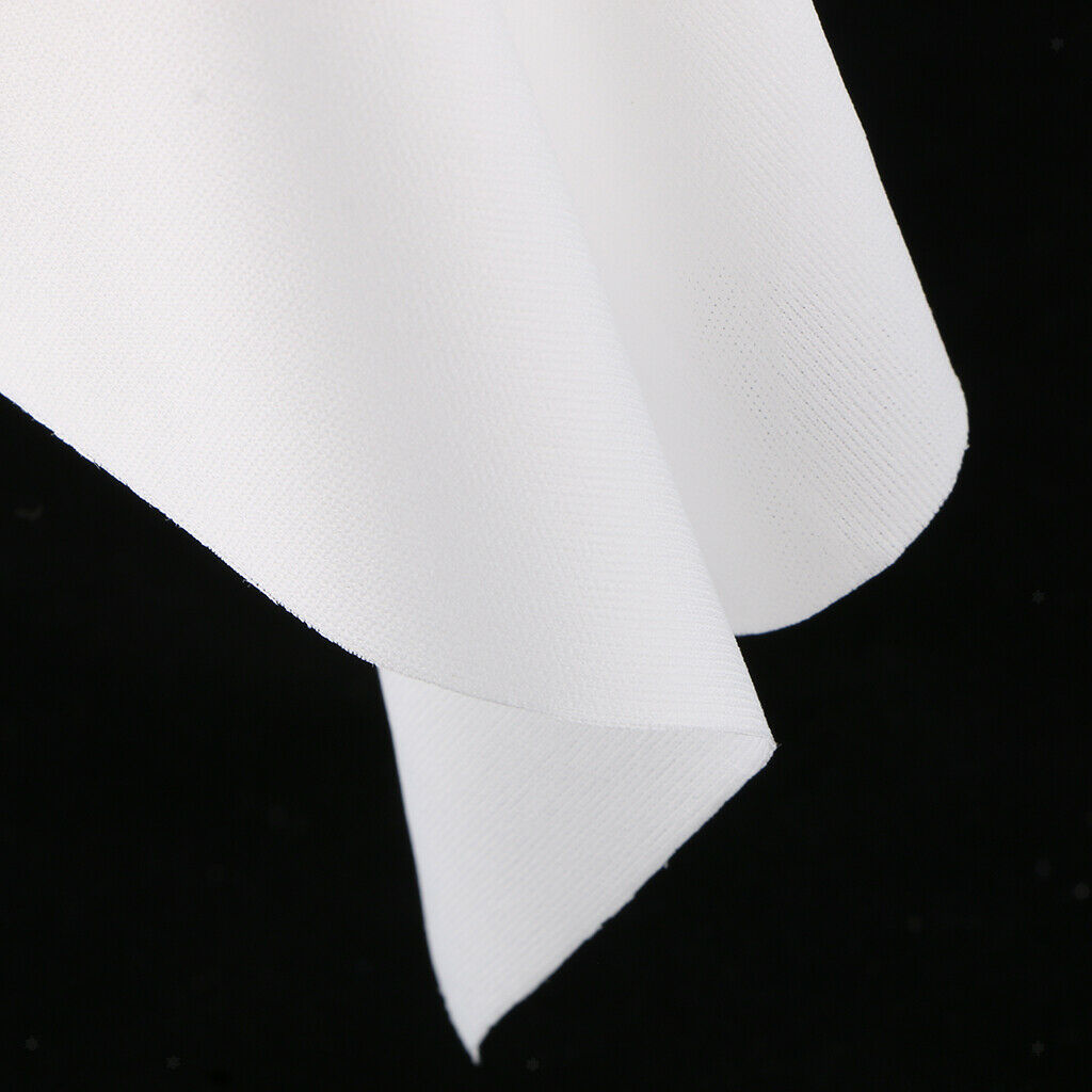 150Pcs Cleanroom Wiper Dustless Fiber Cloth White 15x15CM 6''