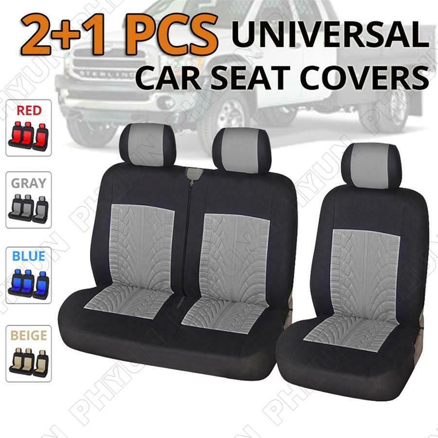 Truck Pickup Seat Covers Protector Truck Polyester Fabric Accessories Universal