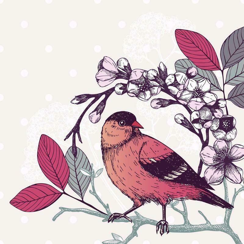 Flower Bird DIY Silicone Clear Stamp Seal Scrapbook Embossing Album Decor