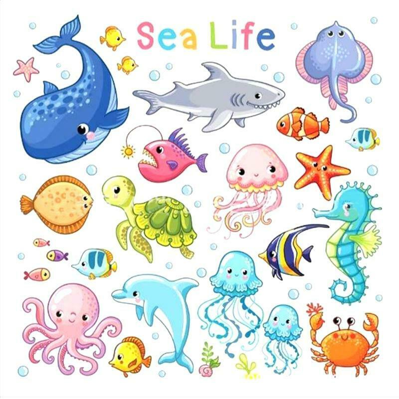 Ocean Animals Metal Cutting Dies Stencil DIY Scrapbooking Album Paper Card Mold