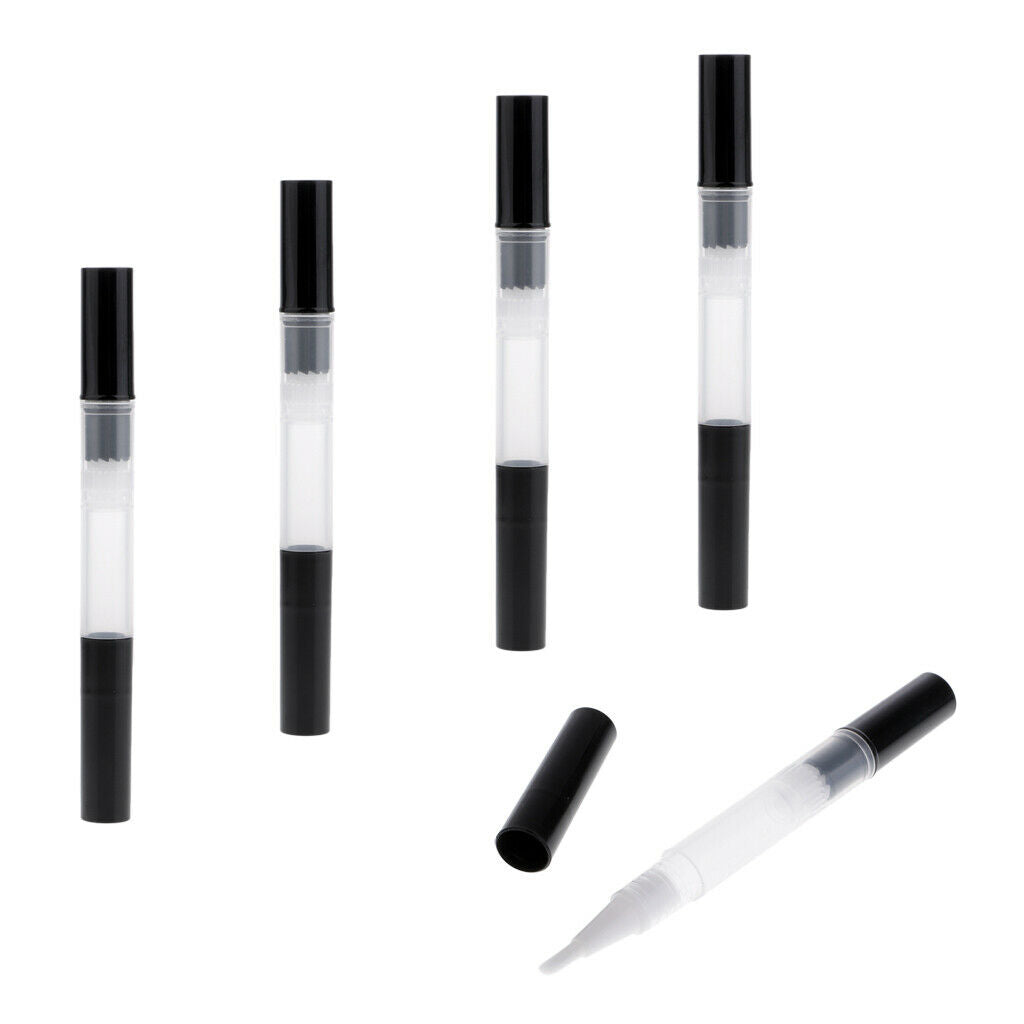 8Pcs Set Makeup Twist Pen  Oil Tube Lip Gloss Bottle Container