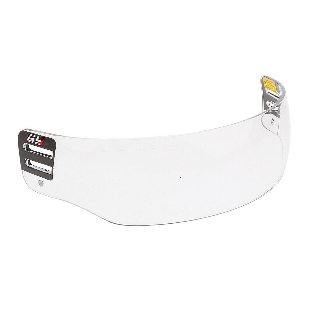 PC Polycarbonate Anti-Scratch Roller Hockey Visor Face Shield Spectacles