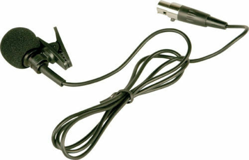 Professional Lapel lavalier Microphone for Shure Wireless (TA4F) Mini 4PIN XLR