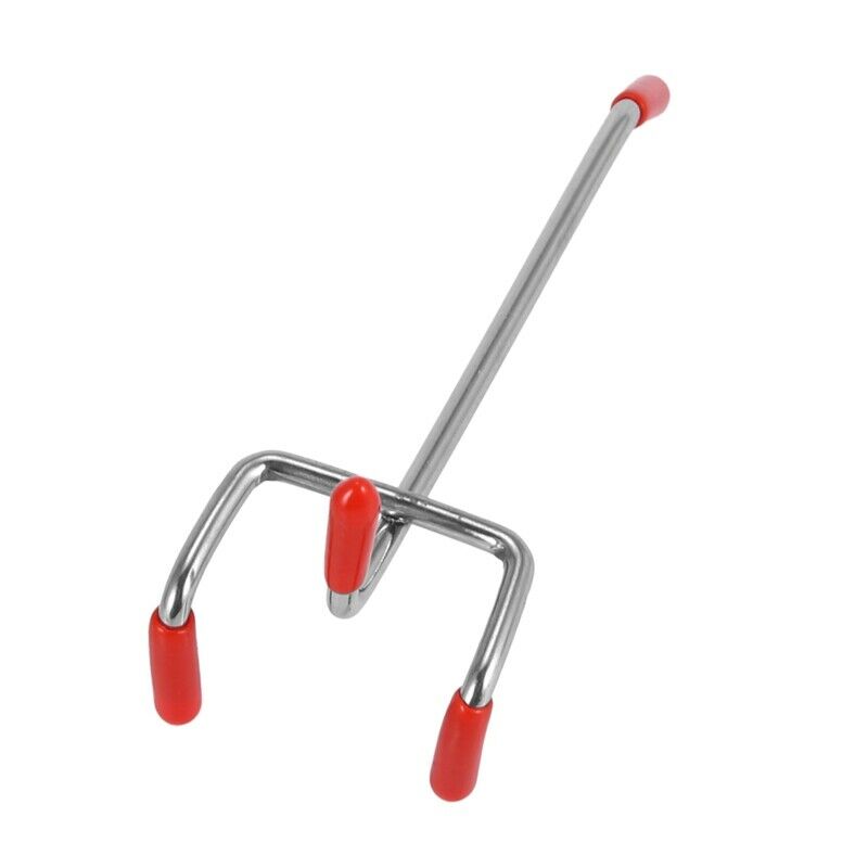 25Pcs 100Mm Pegboard Hooks Slat Wall Retail Display Shop Peg Hang Fits Home HaW5