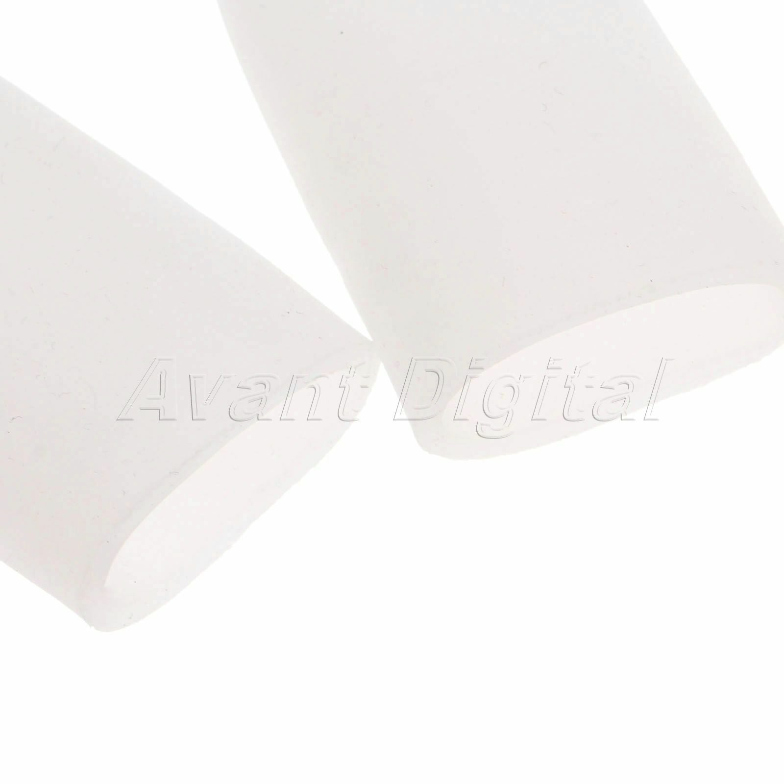 Toe Silicone Gel Protector Sleeve Tubes Ingrown Toenail Corn Cushion Cap 1 Pair
