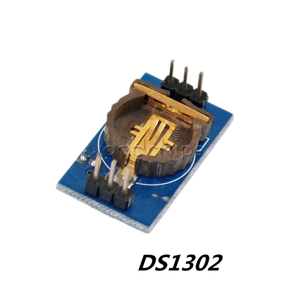 2PCS Arduino RTC DS1302 Real Time Clock Module For AVR ARM PIC SMD NEW
