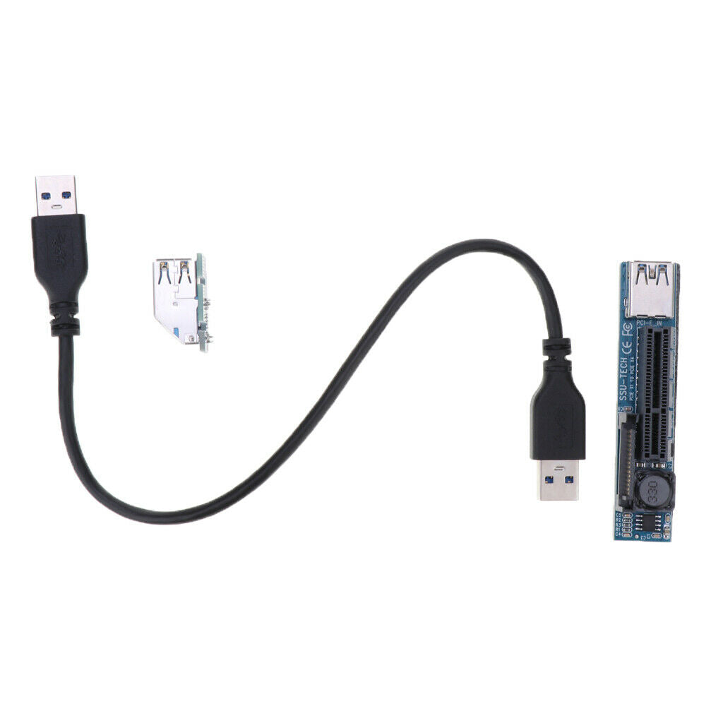USB PCI E Extender Riser For All Window Systems/ LINUX /