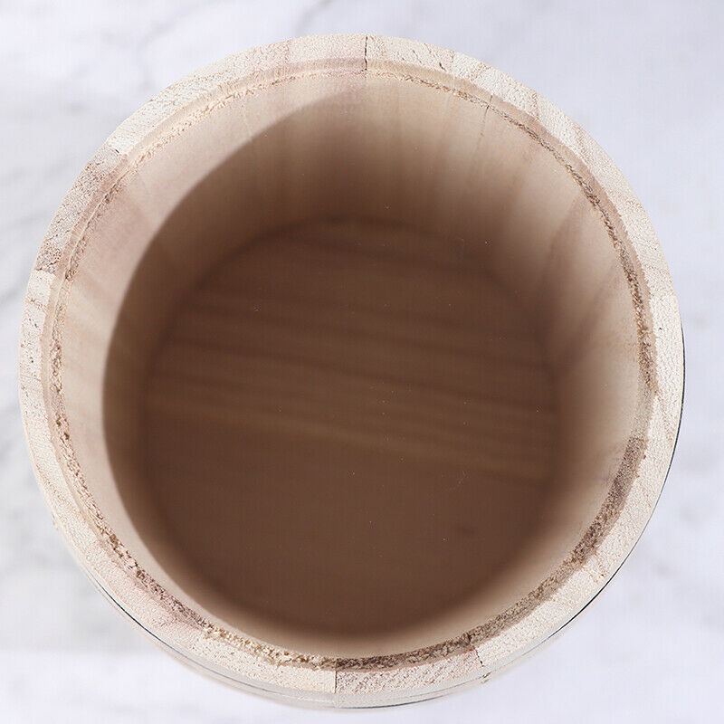 Natural Wooden Coffee Bean Container Food Storage Bottles Coffee Beans Barre DF