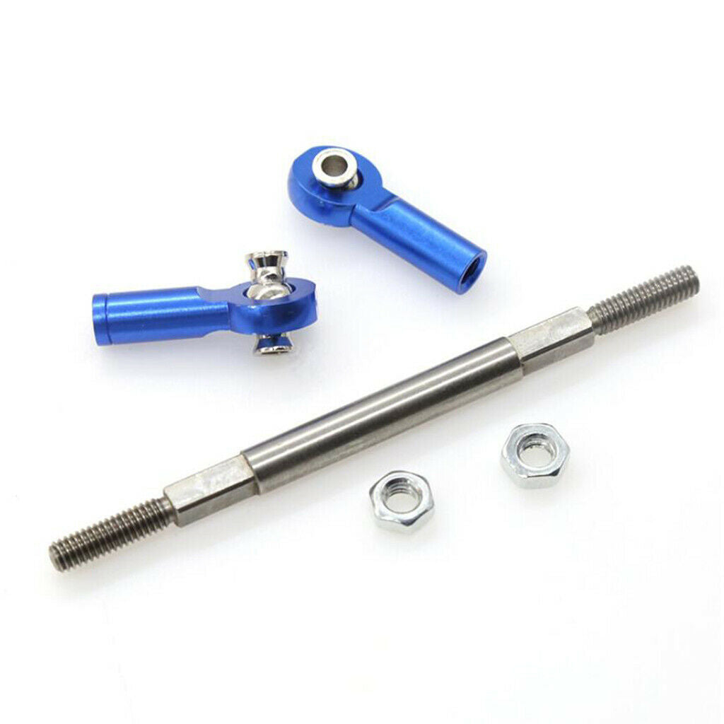 2x 1:7 Metal Steering Rod Tie Links for Unlimited Desert Racer UDR RC Buggy