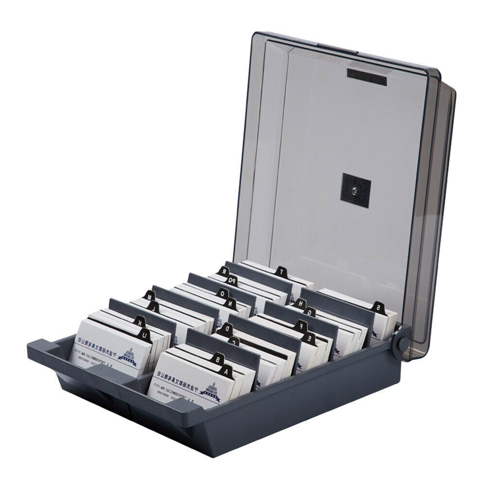 Business Card Case Name Card Organizer with Dividers 1000 Standard Cards