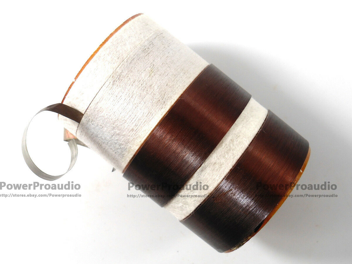 2x 51mm frame glass fiber aluminium flat wire double voice coil for JBL265H 8Ohm