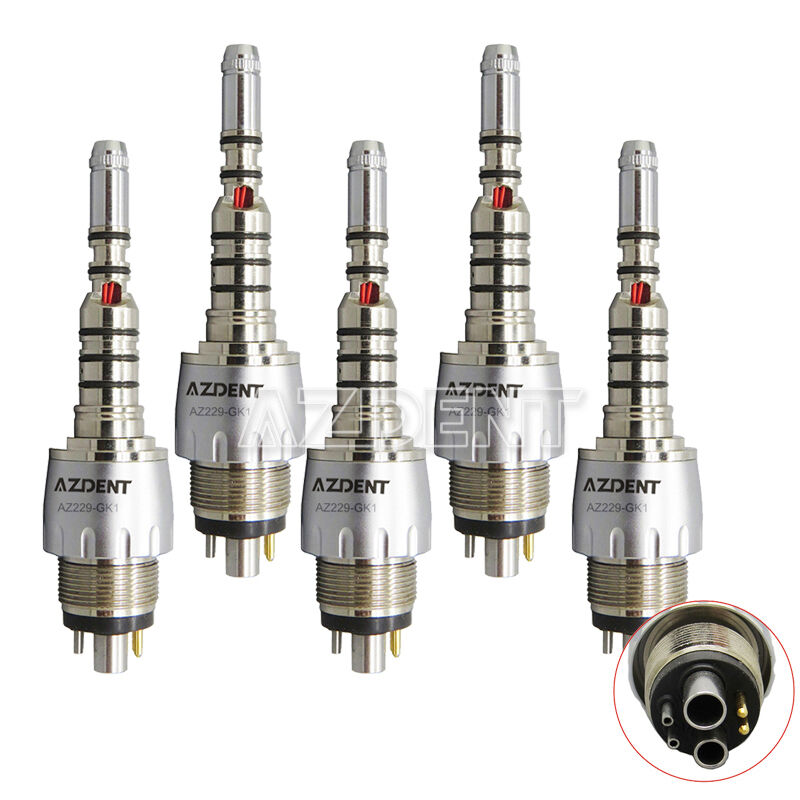 5X Dental Fiber Optic Quick Coupling Connector MULTlfelx LUX Handpieces