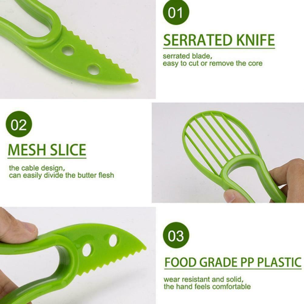 Fruit Peelers Cutter Kitchen Pulp Separator Slicer Avocado Slicer Shea Corer