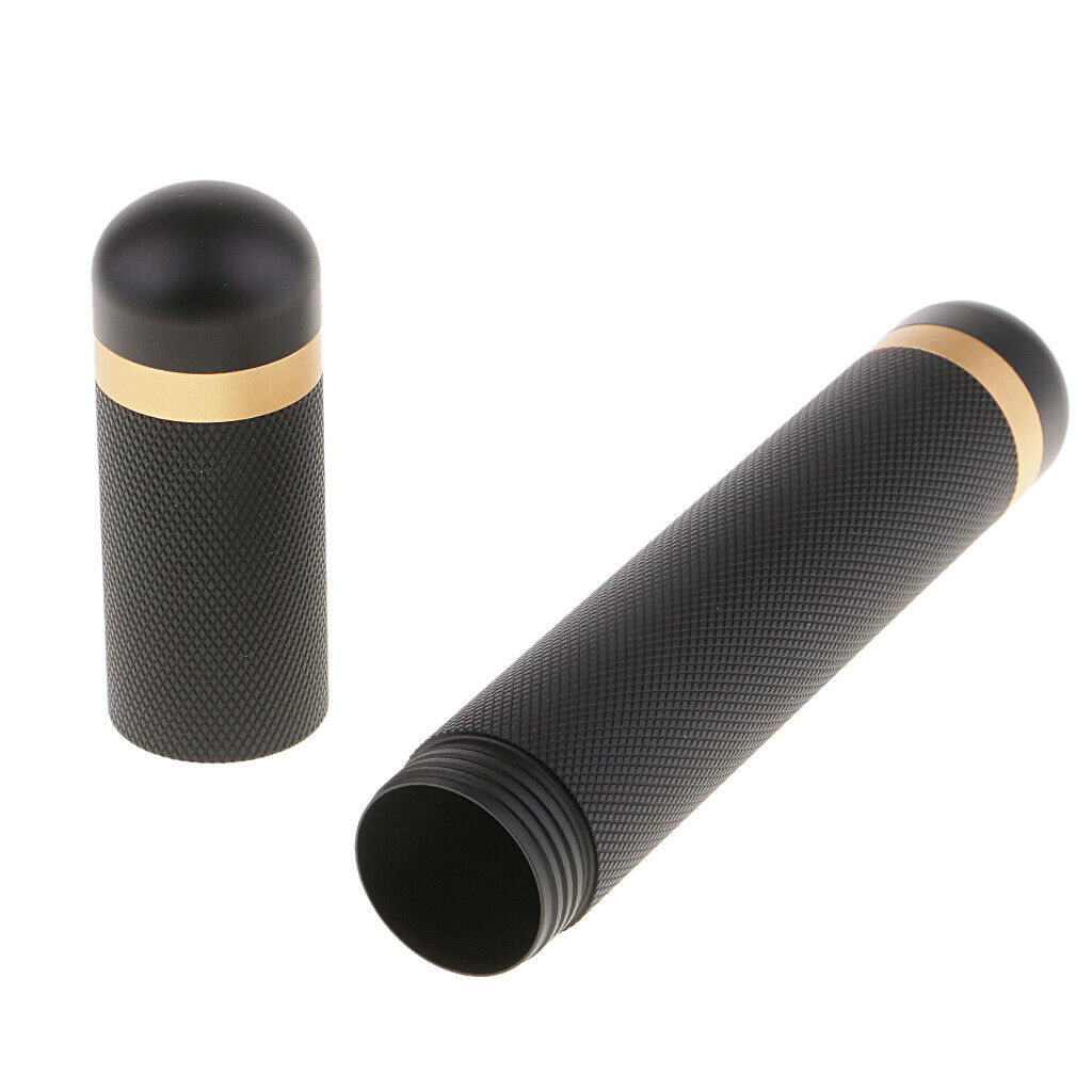 Portable Wooden Cigar Tube Storage Case Humidor Tobacco Cigar Holder Black