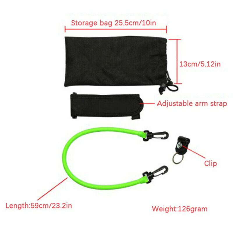 Golf Swing Trainer Latex Tube Strength Elastic Training Rope Golf EquipmentBDAU