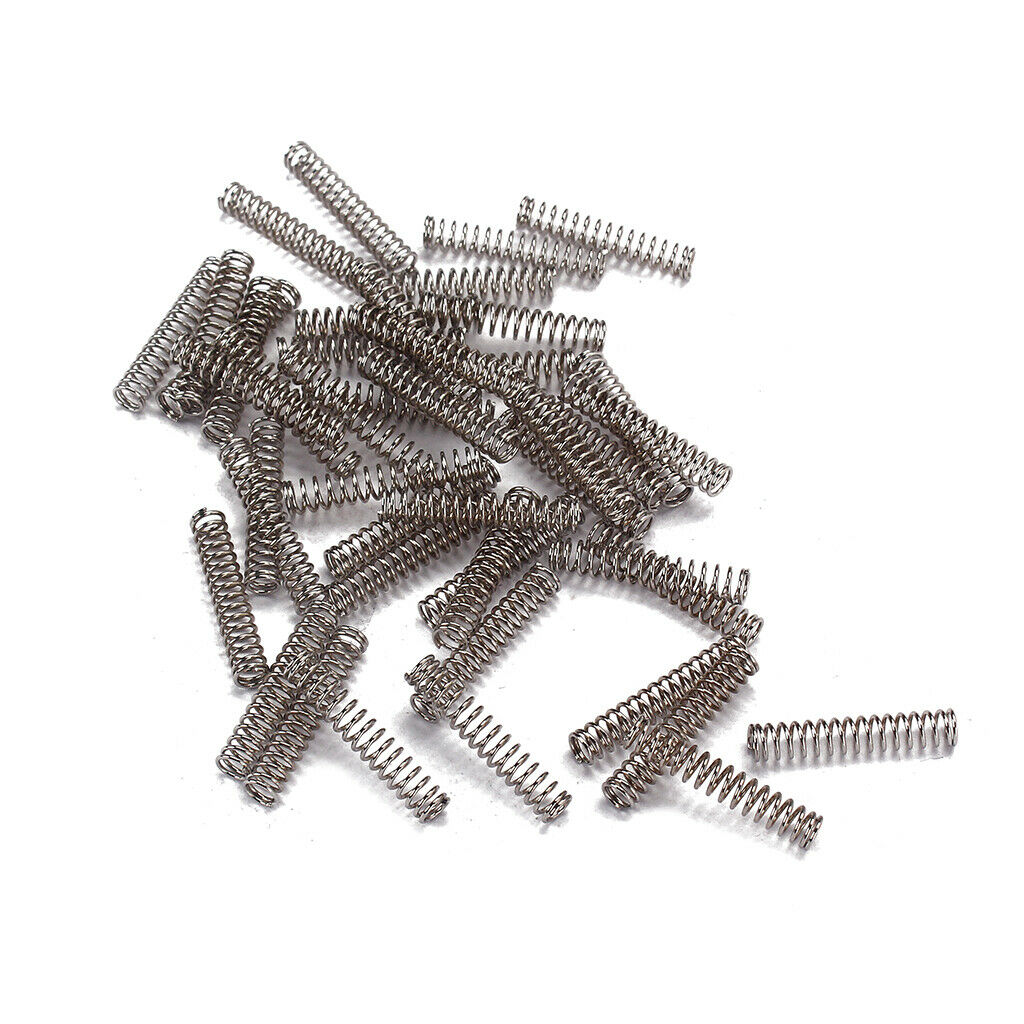 45x Guitar  Pickup Frame Springs for Electric Guitar Parts 25x4.7mm