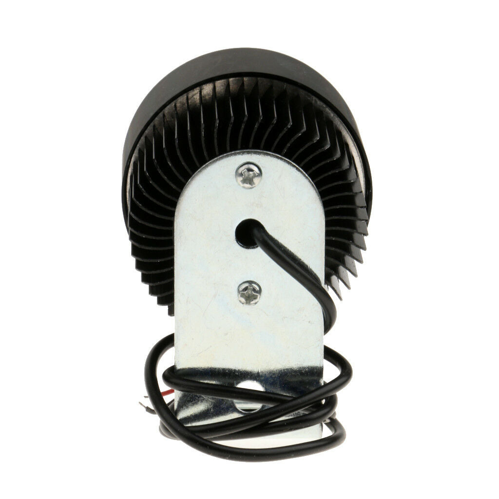 20W 12-90V LED E-bike Electric Headlight for Bike Moped Scooter ATV - Black