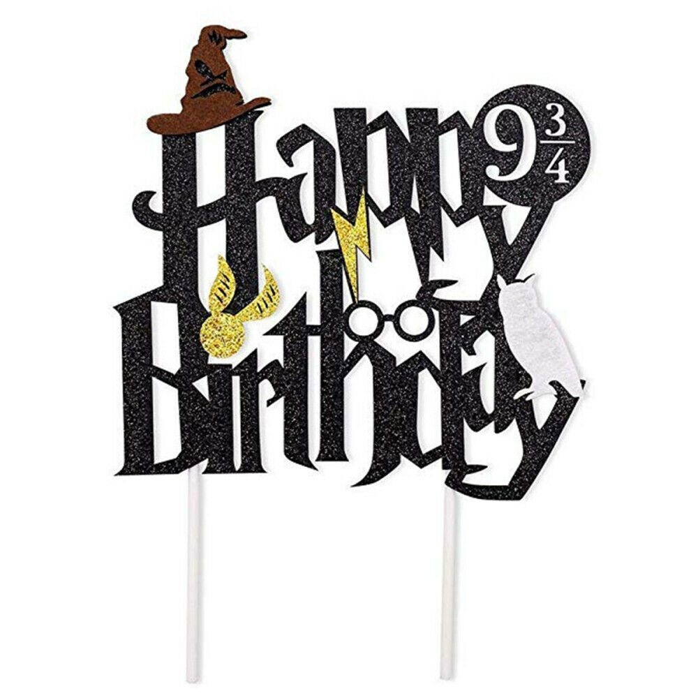 49pcs Birthday Theme Party Decoration, Cake & Cupcake Topper, Banner, Balloon