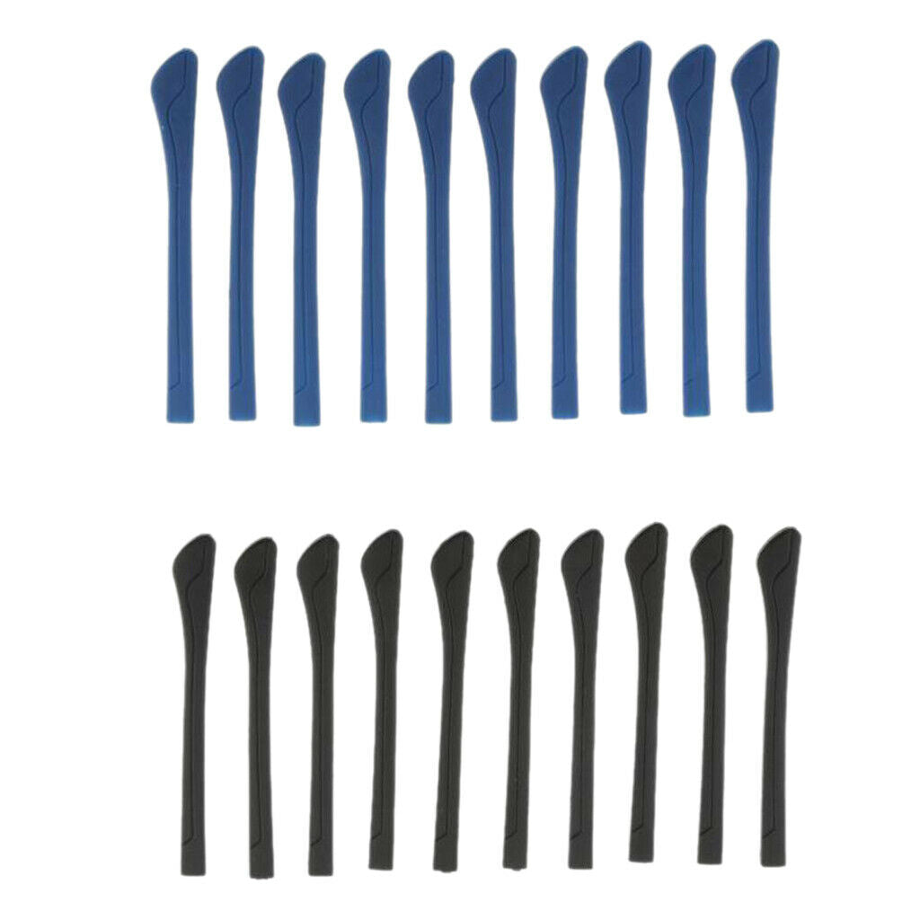 20 Pieces Eyeglasses Temple End Tips Ear Sock Ears Tubes Replacement Repair