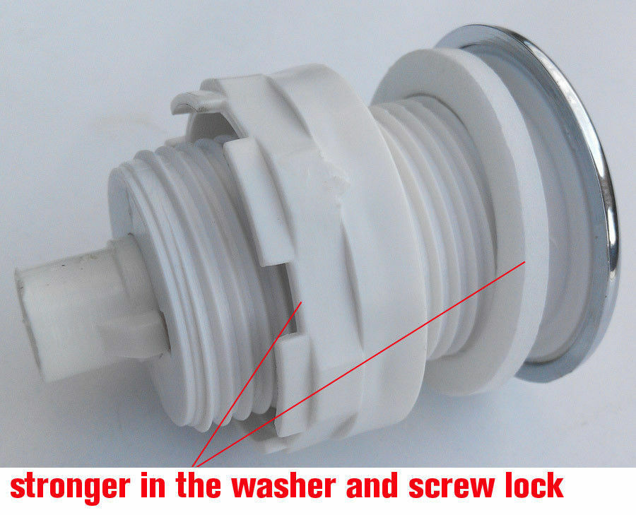 On Off PUSH BUTTON switch Jetted Whirlpool Jet Bath Tub Spa Garbage push button